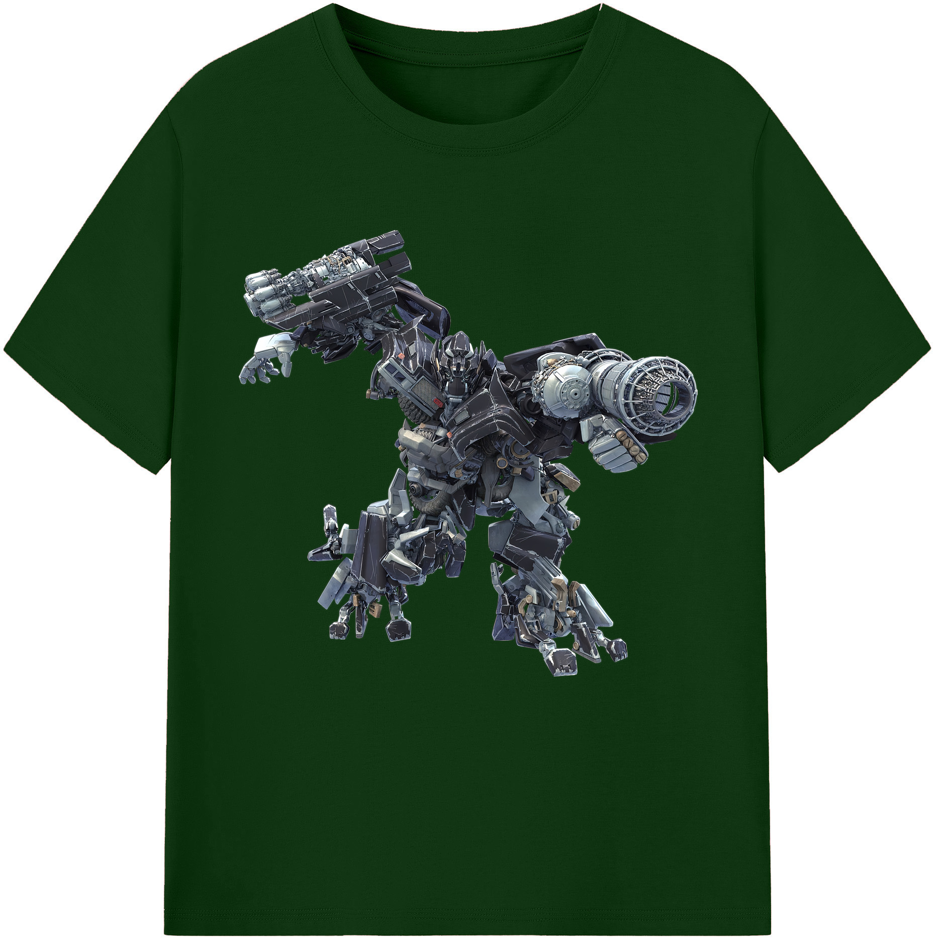 （画像用） Transformers トランスフォーマー 綿100％半袖Tシャツ（フロントプリント）